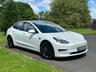 USED 2021 21 TESLA Model 3 Standard Range Plus Saloon 4dr Electric Auto RWD (241 bhp) BLACK LEATHER+PAN ROOF+SAT NAV+DAB