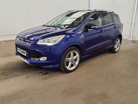 USED 2015 65 FORD KUGA 2.0 Turbo Diesel (TDCI), Titanium X Sport, 5 Door, SUV, Manual, 2WD, Euro 6. FULL 12 MONTH MOT WITH EVERY CAR