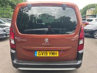 USED 2019 19 PEUGEOT RIFTER 1.5 BlueHDi GT Line Standard MPV 5dr Diesel EAT Euro 6 (s/s) (130 ps) 10 SERVICE STAMPS+SUNROOF+NAV+360 REVERSE CAMERA+APPLE CARPLAY/ANDROID+CRUISE+F/R PARKING SENSORS