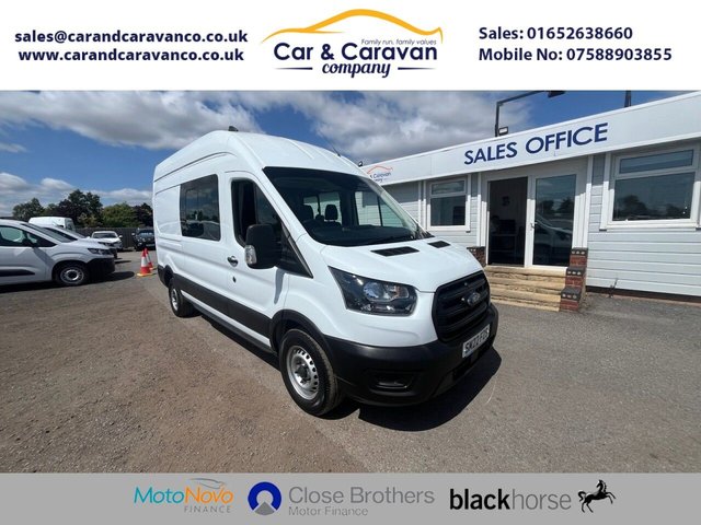 View our Ford Transit 2.0 350 EcoBlue Leader Crew Van Double Cab 6dr Diesel Manual RWD L3 H3 Euro 6 (s/s) (130 ps)