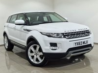 USED 2013 63 LAND ROVER RANGE ROVER EVOQUE 2.2 SD4 Pure Tech Fuji White SUV 5dr Diesel Auto 4WD Euro 5 (s/s) (190 ps) 