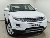 USED 2013 63 LAND ROVER RANGE ROVER EVOQUE 2.2 SD4 Pure Tech Fuji White SUV 5dr Diesel Auto 4WD Euro 5 (s/s) (190 ps) 