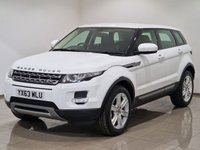 USED 2013 63 LAND ROVER RANGE ROVER EVOQUE 2.2 SD4 Pure Tech Fuji White SUV 5dr Diesel Auto 4WD Euro 5 (s/s) (190 ps) 
