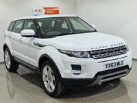 USED 2013 63 LAND ROVER RANGE ROVER EVOQUE 2.2 SD4 Pure Tech Fuji White SUV 5dr Diesel Auto 4WD Euro 5 (s/s) (190 ps) 