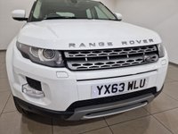 USED 2013 63 LAND ROVER RANGE ROVER EVOQUE 2.2 SD4 Pure Tech Fuji White SUV 5dr Diesel Auto 4WD Euro 5 (s/s) (190 ps) 