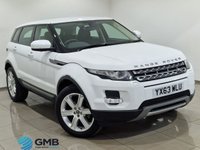 USED 2013 63 LAND ROVER RANGE ROVER EVOQUE 2.2 SD4 Pure Tech Fuji White SUV 5dr Diesel Auto 4WD Euro 5 (s/s) (190 ps) 