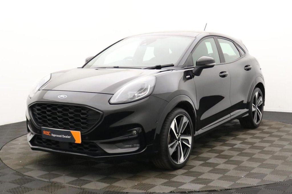 USED 2023 73 FORD PUMA 1.0T EcoBoost MHEV ST-Line SUV 5dr Petrol Hybrid DCT Euro 6 (s/s) (125 ps) Sun Roof, Car Play, Cruise