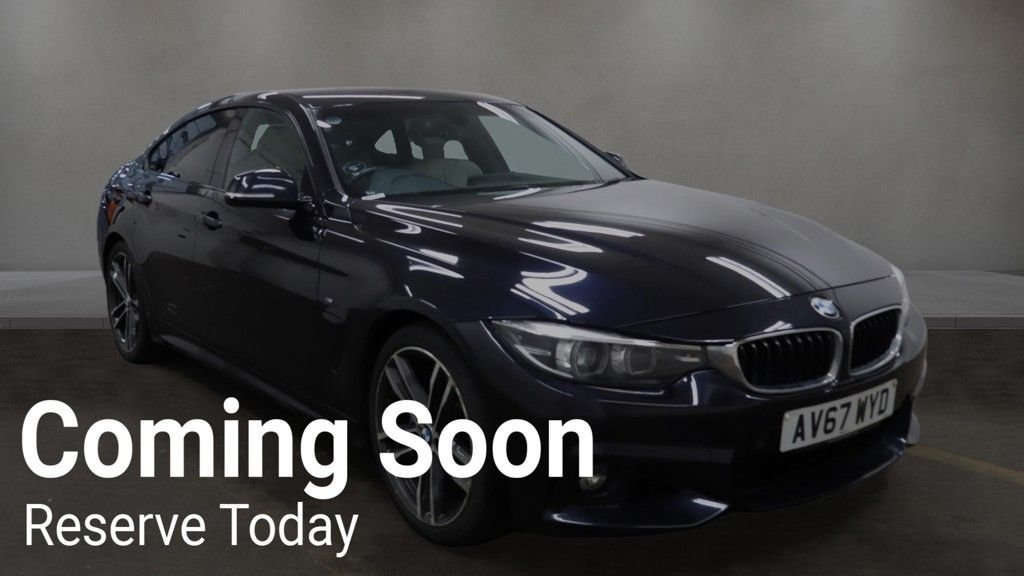 USED 2017 67 BMW 4 SERIES GRAN COUPE 2.0 420i M Sport Hatchback 5dr Petrol Auto Euro 6 (s/s) (184 ps) 1 FORMER KEEPER, 2 keys