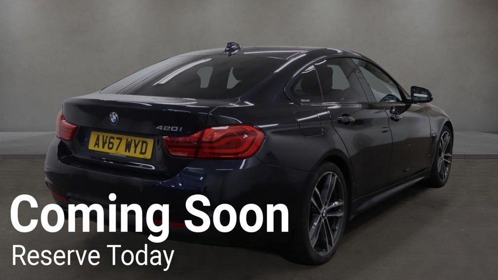 USED 2017 67 BMW 4 SERIES GRAN COUPE 2.0 420i M Sport Hatchback 5dr Petrol Auto Euro 6 (s/s) (184 ps) 1 FORMER KEEPER, 2 keys