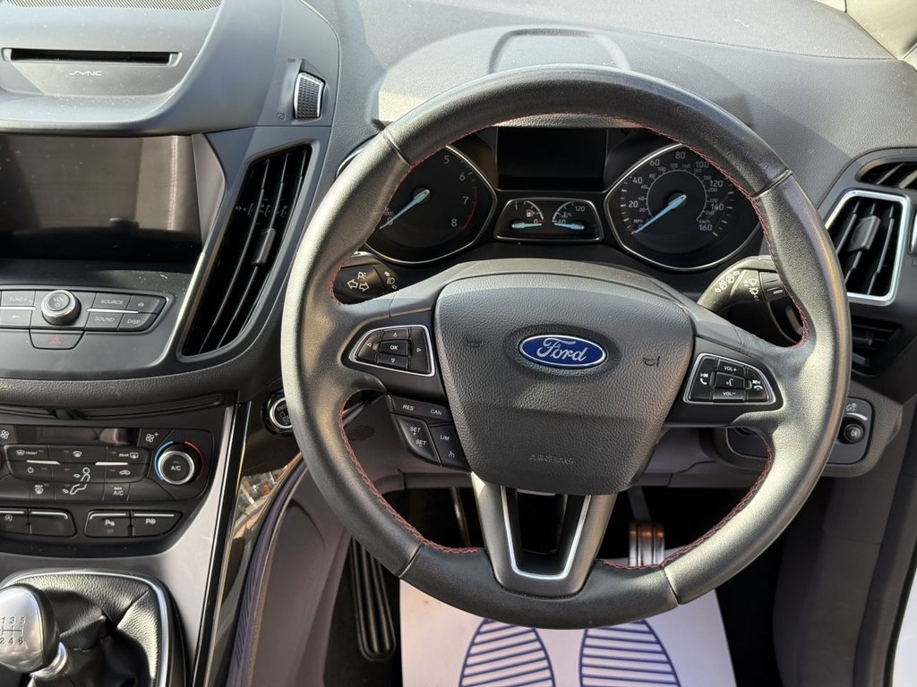 USED 2018 68 FORD KUGA 1.5T EcoBoost GPF ST-Line SUV 5dr Petrol Manual Euro 6 (s/s) (150 ps) Parking Sensors, Sat Nav