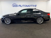 USED 2020 20 BMW 5 SERIES 520d MHT M-SPORT HYBRID AUTO 190 BHP + SAT NAV + HEATED LEATHER SIX MONTH WARRANTY MARCH 2027 MOT