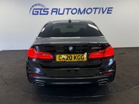 USED 2020 20 BMW 5 SERIES 520d MHT M-SPORT HYBRID AUTO 190 BHP + SAT NAV + HEATED LEATHER SIX MONTH WARRANTY MARCH 2027 MOT