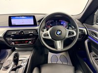 USED 2020 20 BMW 5 SERIES 520d MHT M-SPORT HYBRID AUTO 190 BHP + SAT NAV + HEATED LEATHER SIX MONTH WARRANTY MARCH 2027 MOT