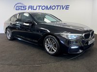 USED 2020 20 BMW 5 SERIES 520d MHT M-SPORT HYBRID AUTO 190 BHP + SAT NAV + HEATED LEATHER SIX MONTH WARRANTY MARCH 2027 MOT