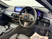 USED 2020 20 BMW 5 SERIES 520d MHT M-SPORT HYBRID AUTO 190 BHP + SAT NAV + HEATED LEATHER SIX MONTH WARRANTY MARCH 2027 MOT