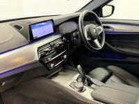USED 2020 20 BMW 5 SERIES 520d MHT M-SPORT HYBRID AUTO 190 BHP + SAT NAV + HEATED LEATHER SIX MONTH WARRANTY MARCH 2027 MOT