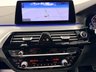 USED 2020 20 BMW 5 SERIES 520d MHT M-SPORT HYBRID AUTO 190 BHP + SAT NAV + HEATED LEATHER SIX MONTH WARRANTY MARCH 2027 MOT