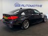 USED 2020 20 BMW 5 SERIES 520d MHT M-SPORT HYBRID AUTO 190 BHP + SAT NAV + HEATED LEATHER SIX MONTH WARRANTY MARCH 2027 MOT