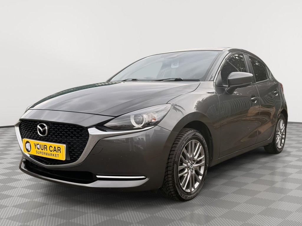 USED 2022 22 MAZDA MAZDA2 1.5 e-SKYACTIV G MHEV MHEV GT Sport Hatchback 5dr Petrol Manual Euro 6 (s/s) (90 ps) HUD, Heated Steering, Rev Cam