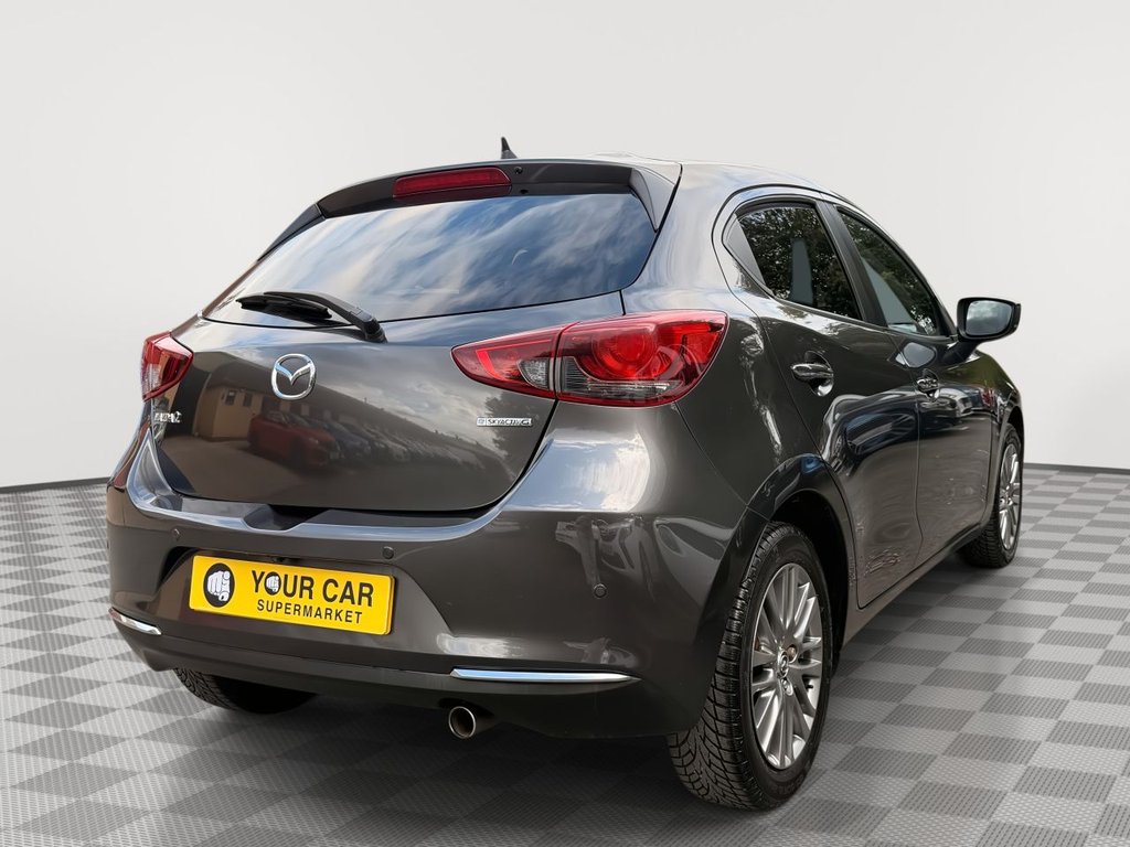 USED 2022 22 MAZDA MAZDA2 1.5 e-SKYACTIV G MHEV MHEV GT Sport Hatchback 5dr Petrol Manual Euro 6 (s/s) (90 ps) HUD, Heated Steering, Rev Cam