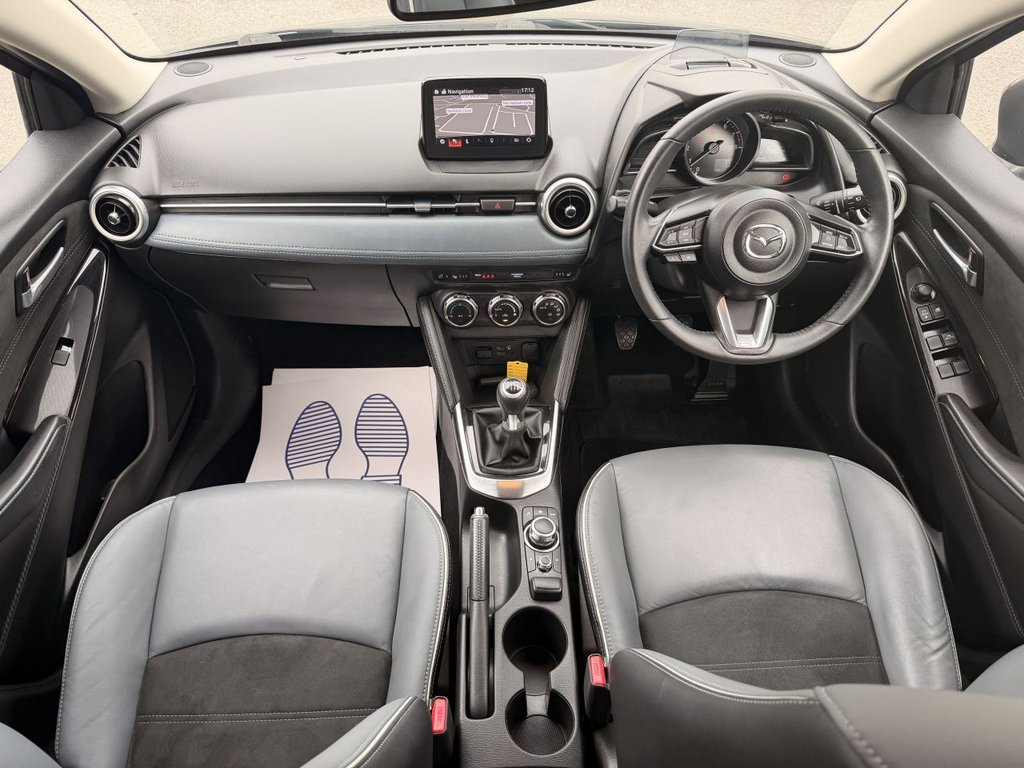 USED 2022 22 MAZDA MAZDA2 1.5 e-SKYACTIV G MHEV MHEV GT Sport Hatchback 5dr Petrol Manual Euro 6 (s/s) (90 ps) HUD, Heated Steering, Rev Cam