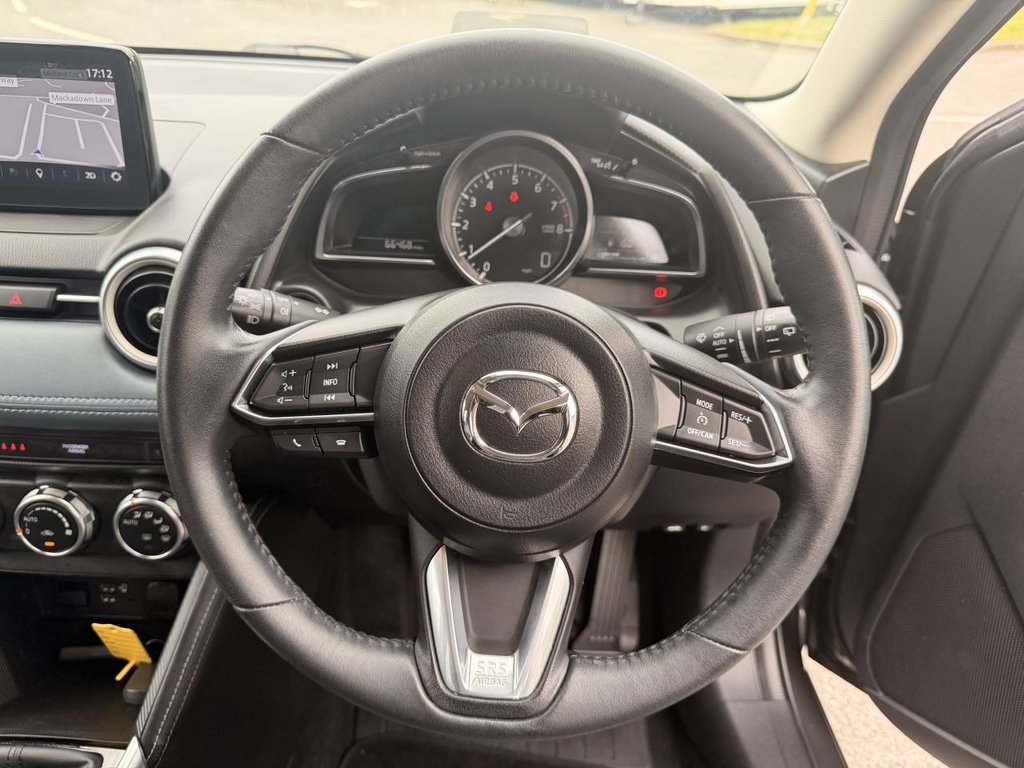USED 2022 22 MAZDA MAZDA2 1.5 e-SKYACTIV G MHEV MHEV GT Sport Hatchback 5dr Petrol Manual Euro 6 (s/s) (90 ps) HUD, Heated Steering, Rev Cam