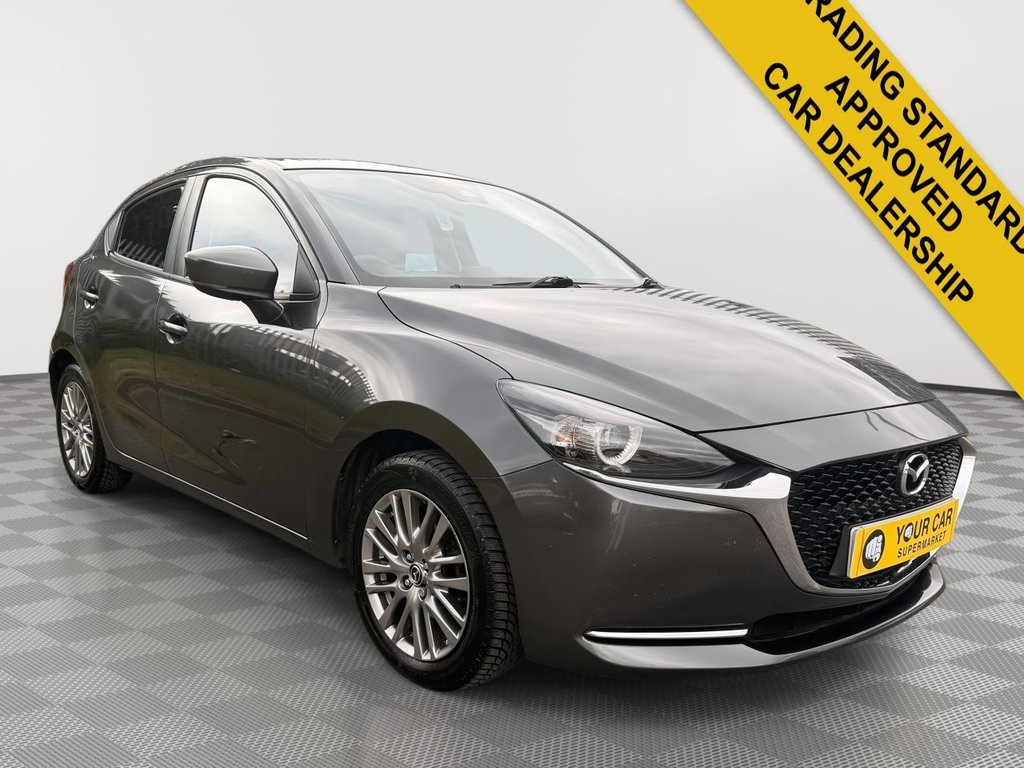 USED 2022 22 MAZDA MAZDA2 1.5 e-SKYACTIV G MHEV MHEV GT Sport Hatchback 5dr Petrol Manual Euro 6 (s/s) (90 ps) HUD, Heated Steering, Rev Cam
