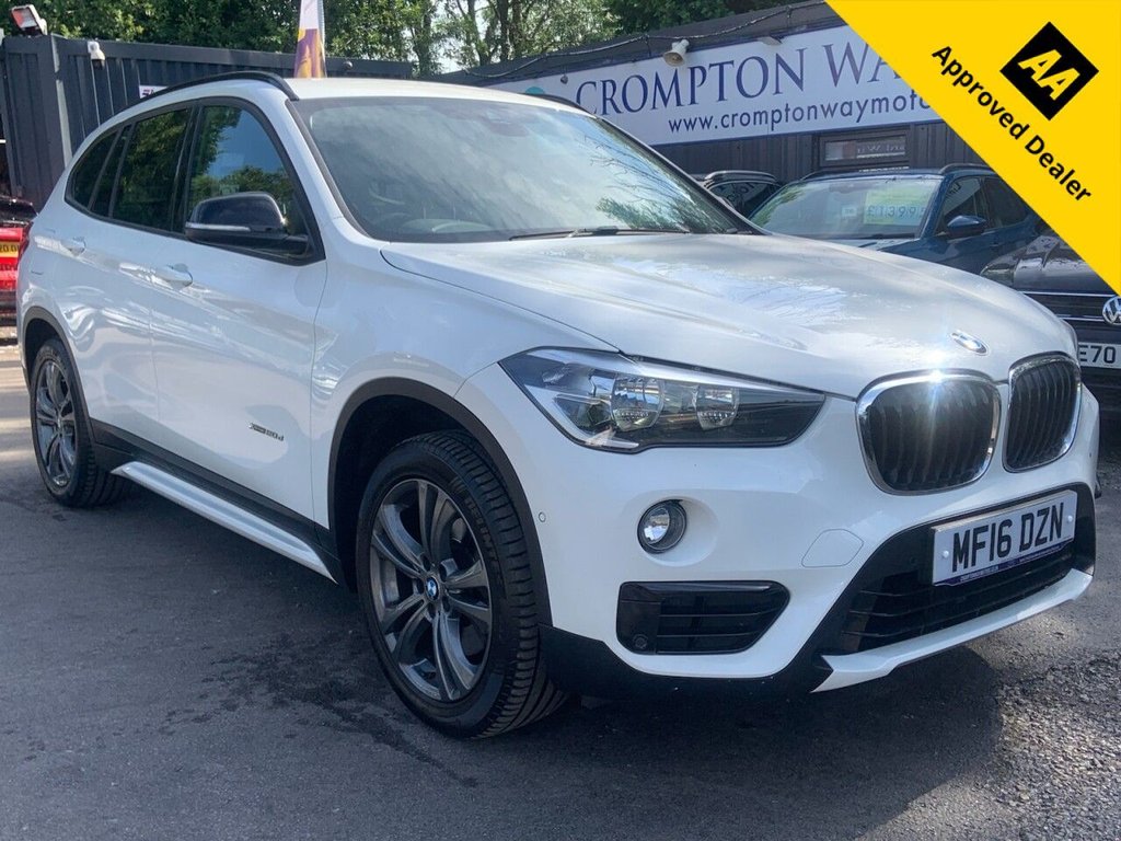 White 2016 BMW X1 Estate All-wheel drive Automatic