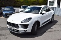 USED 2018 PORSCHE MACAN 3.0 V6 S SUV 5dr Petrol PDK 4WD Euro 6 (s/s) (340 ps) **Porsche Service History, 1 Owner, Sun roof**