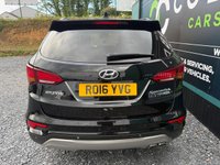 USED 2016 16 HYUNDAI SANTA FE 2.2 CRDi Blue Drive Premium SE SUV 5dr Diesel Auto 4WD Euro 6 (s/s) (7 Seat) (200 ps) *** 7 SEATS - PAN ROOF - ELECTRIC HEATED LEATHER SEATS***