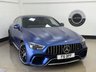 USED 2019 F MERCEDES-BENZ AMG GT 4.0 63 V8 BiTurbo S (Premium Plus) Coupe 5dr Petrol SpdS MCT 4MATIC+ Euro 6 (s/s) (639 ps) Designo brilliant blue magno