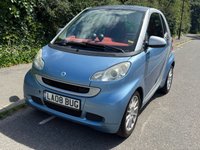 USED 2010 08 SMART FORTWO 1.0 MHD Passion Coupe71BHP SoftTouch 2DR AUTO/PADDLESHIFT *A/C*9 STAMPS*ULEZ OK*