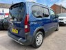 USED 2021 21 PEUGEOT RIFTER 1.5 BLUEHDI ALLURE WAV MPV 5dr DIESEL MANUAL EURO 6 (100 ps) WHEELCHAIR ACCESSIBLE VEHICLE  NO DEPOSIT  FINANCE ARRANGED, APPLY HERE NOW