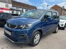 USED 2021 21 PEUGEOT RIFTER 1.5 BLUEHDI ALLURE WAV MPV 5dr DIESEL MANUAL EURO 6 (100 ps) WHEELCHAIR ACCESSIBLE VEHICLE  NO DEPOSIT  FINANCE ARRANGED, APPLY HERE NOW
