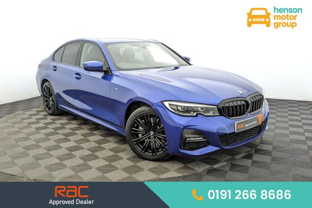2020 69 BMW 3 SERIES 2.0 330e 12kWh M Sport Saloon 4dr Petrol Plug-in Hybrid Auto Euro 6 (s/s) (292 ps) Car Play, Sat Nav, Camera