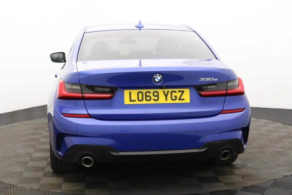 USED 2020 69 BMW 3 SERIES 2.0 330e 12kWh M Sport Saloon 4dr Petrol Plug-in Hybrid Auto Euro 6 (s/s) (292 ps) Car Play, Sat Nav, Camera