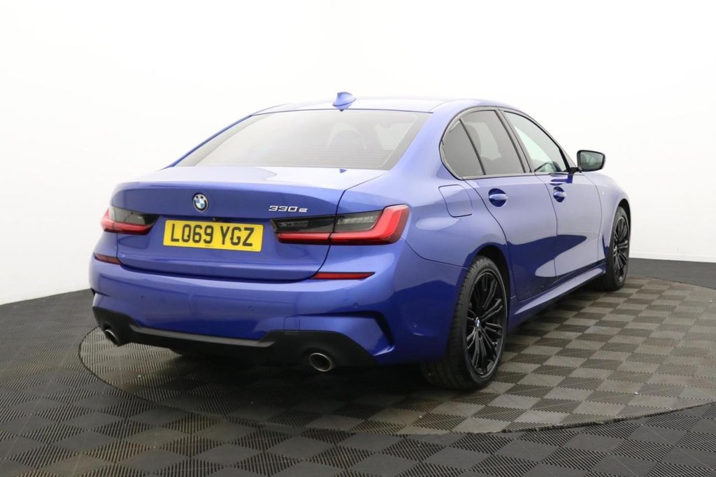 USED 2020 69 BMW 3 SERIES 2.0 330e 12kWh M Sport Saloon 4dr Petrol Plug-in Hybrid Auto Euro 6 (s/s) (292 ps) Car Play, Sat Nav, Camera