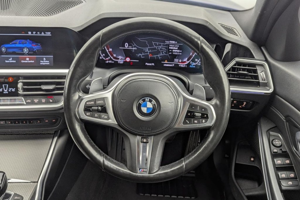 USED 2020 69 BMW 3 SERIES 2.0 330e 12kWh M Sport Saloon 4dr Petrol Plug-in Hybrid Auto Euro 6 (s/s) (292 ps) Car Play, Sat Nav, Camera