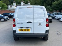 USED 2023 23 PEUGEOT PARTNER 1.5 BlueHDi 1000 Professional Premium + Standard Panel Van 5dr Diesel Manual SWB Euro 6 (s/s) (100 bhp) BY APPOINTMENT ONLY - Structured Wheels, Air Con, Apple Car Play & Android Auto, Cruise Control.