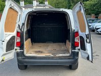 USED 2023 23 PEUGEOT PARTNER 1.5 BlueHDi 1000 Professional Premium + Standard Panel Van 5dr Diesel Manual SWB Euro 6 (s/s) (100 bhp) BY APPOINTMENT ONLY - Structured Wheels, Air Con, Apple Car Play & Android Auto, Cruise Control.