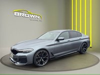 USED 2021 71 BMW 5 SERIES 2.0 520d MHT M Sport Saloon 4dr Diesel Hybrid Steptronic Euro 6 (s/s) (190 ps) 