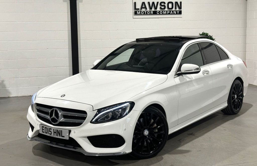 USED 2015 15 MERCEDES-BENZ C-CLASS 2.1 C250 BlueTEC AMG Line Saloon 4dr Diesel G-Tronic+ Euro 6 (s/s) (204 ps) 