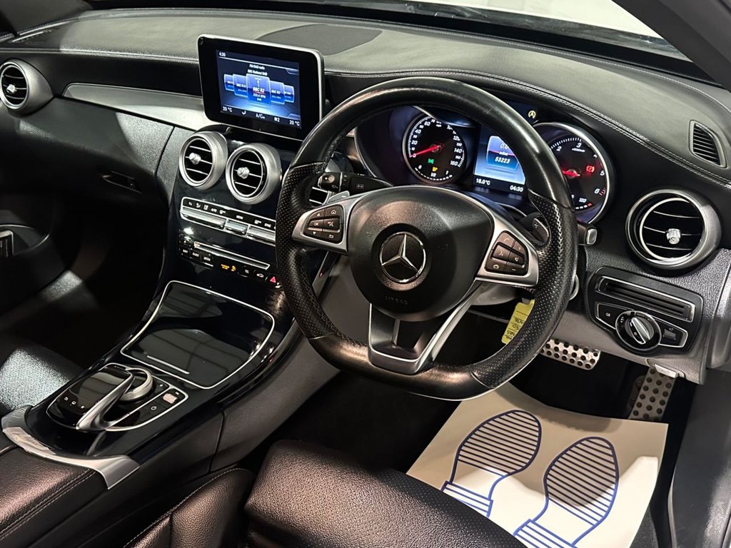 USED 2015 15 MERCEDES-BENZ C-CLASS 2.1 C250 BlueTEC AMG Line Saloon 4dr Diesel G-Tronic+ Euro 6 (s/s) (204 ps) 