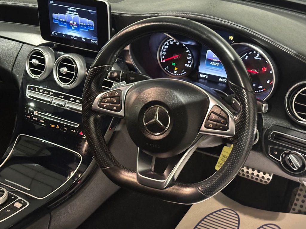 USED 2015 15 MERCEDES-BENZ C-CLASS 2.1 C250 BlueTEC AMG Line Saloon 4dr Diesel G-Tronic+ Euro 6 (s/s) (204 ps) 