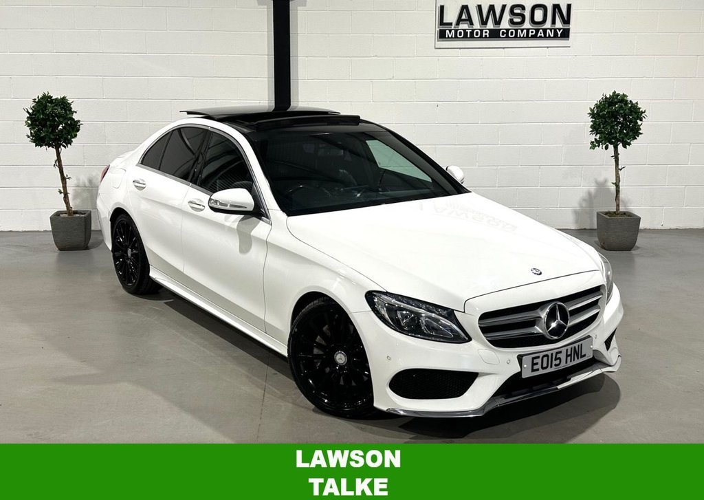 USED 2015 15 MERCEDES-BENZ C-CLASS 2.1 C250 BlueTEC AMG Line Saloon 4dr Diesel G-Tronic+ Euro 6 (s/s) (204 ps) 