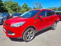 USED 2016 66 FORD KUGA 2.0 TDCi Titanium SUV 5dr Diesel Manual 2WD Euro 6 (s/s) (150 ps) PARKING SENSORS + BLUETOOTH
