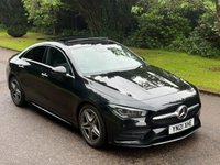 USED 2021 21 MERCEDES-BENZ CLA 2.0 CLA220d AMG Line (Premium Plus 2) Coupe 4dr Diesel 8G-DCT Euro 6 (s/s) (190 ps) ONE FORMER OWNER-CARPLAY-AMBIENT
