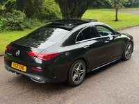 USED 2021 21 MERCEDES-BENZ CLA 2.0 CLA220d AMG Line (Premium Plus 2) Coupe 4dr Diesel 8G-DCT Euro 6 (s/s) (190 ps) ONE FORMER OWNER-CARPLAY-AMBIENT