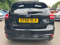 USED 2016 16 FORD FOCUS 1.5 TDCi ST-Line Hatchback 5dr Diesel Manual Euro 6 (s/s) (120 ps)   REG ET66 OLV FULL SERVICE HISTORY+&pound;20 ROAD TAX+LOW INSURANCE+NAVIGATION+DAB/USB/AUX  MEDIA  APPS CONNECT
