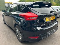 USED 2016 16 FORD FOCUS 1.5 TDCi ST-Line Hatchback 5dr Diesel Manual Euro 6 (s/s) (120 ps)   REG ET66 OLV FULL SERVICE HISTORY+&pound;20 ROAD TAX+LOW INSURANCE+NAVIGATION+DAB/USB/AUX  MEDIA  APPS CONNECT